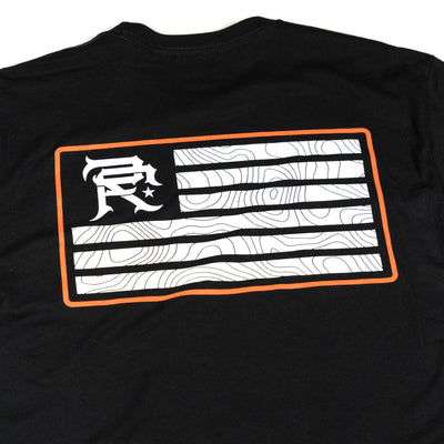 Flagline Tee Black