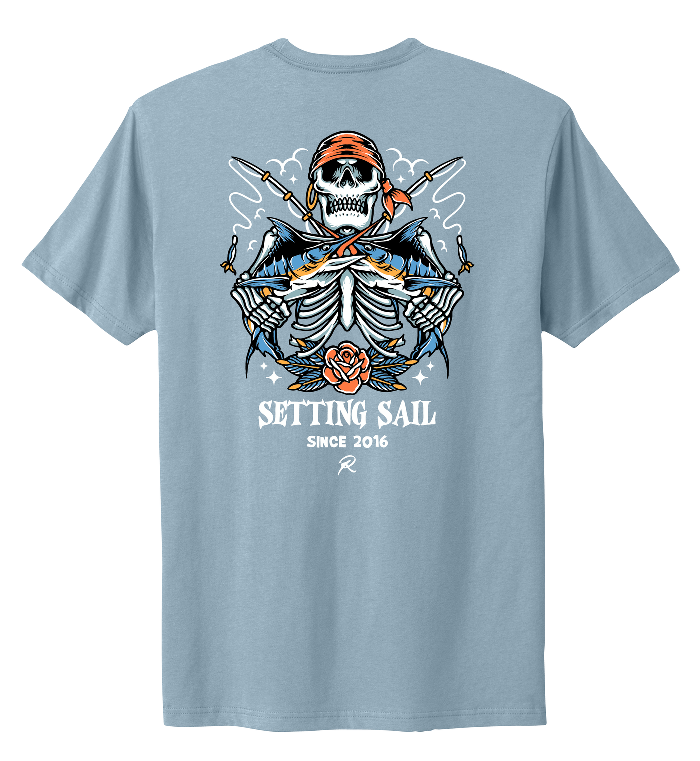 Setting Sail Tee (Light Blue)