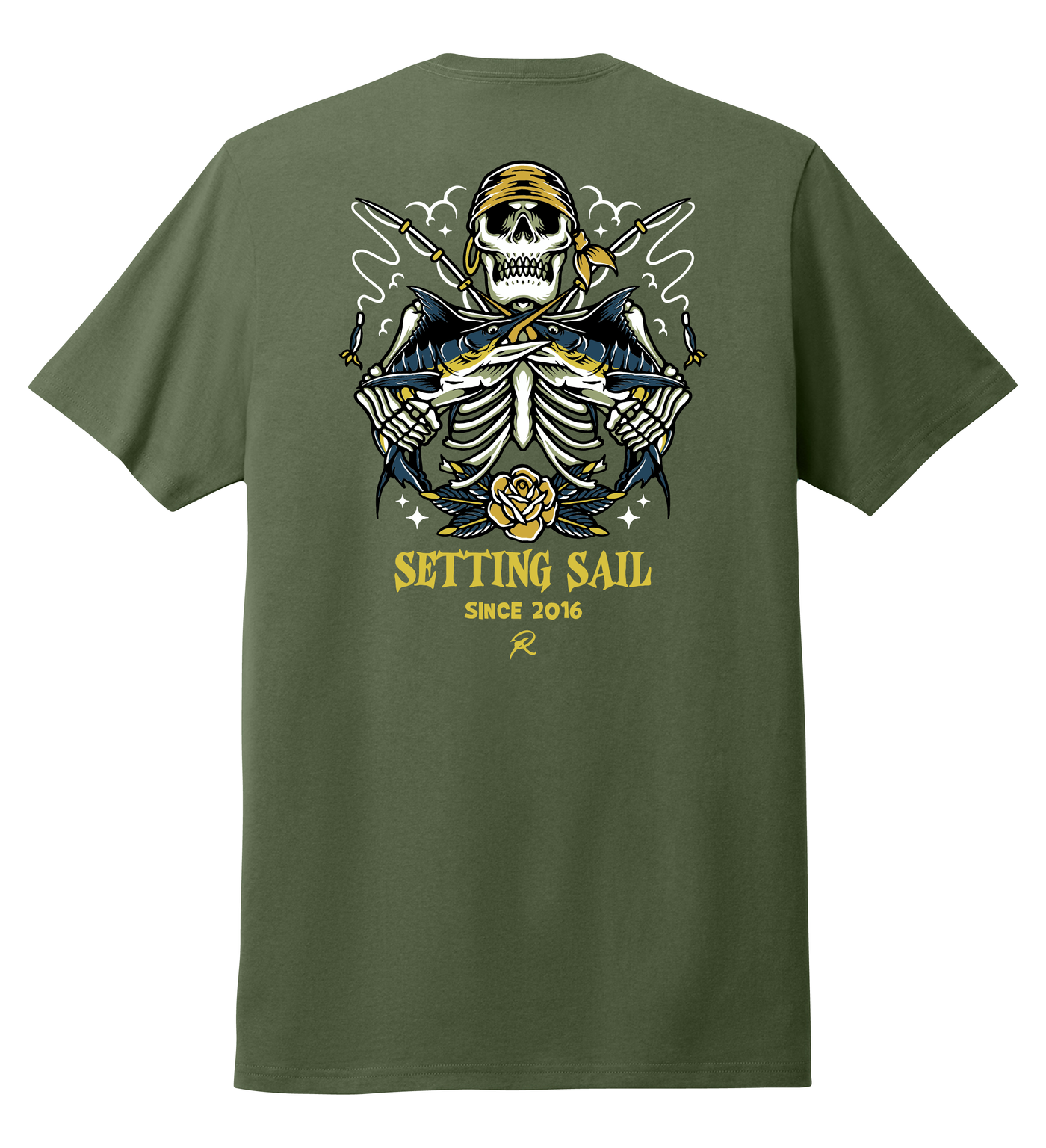 Setting Sail Tee (Green)