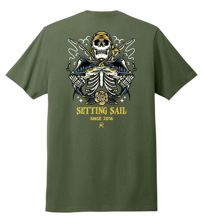 Setting Sail Tee (Green)